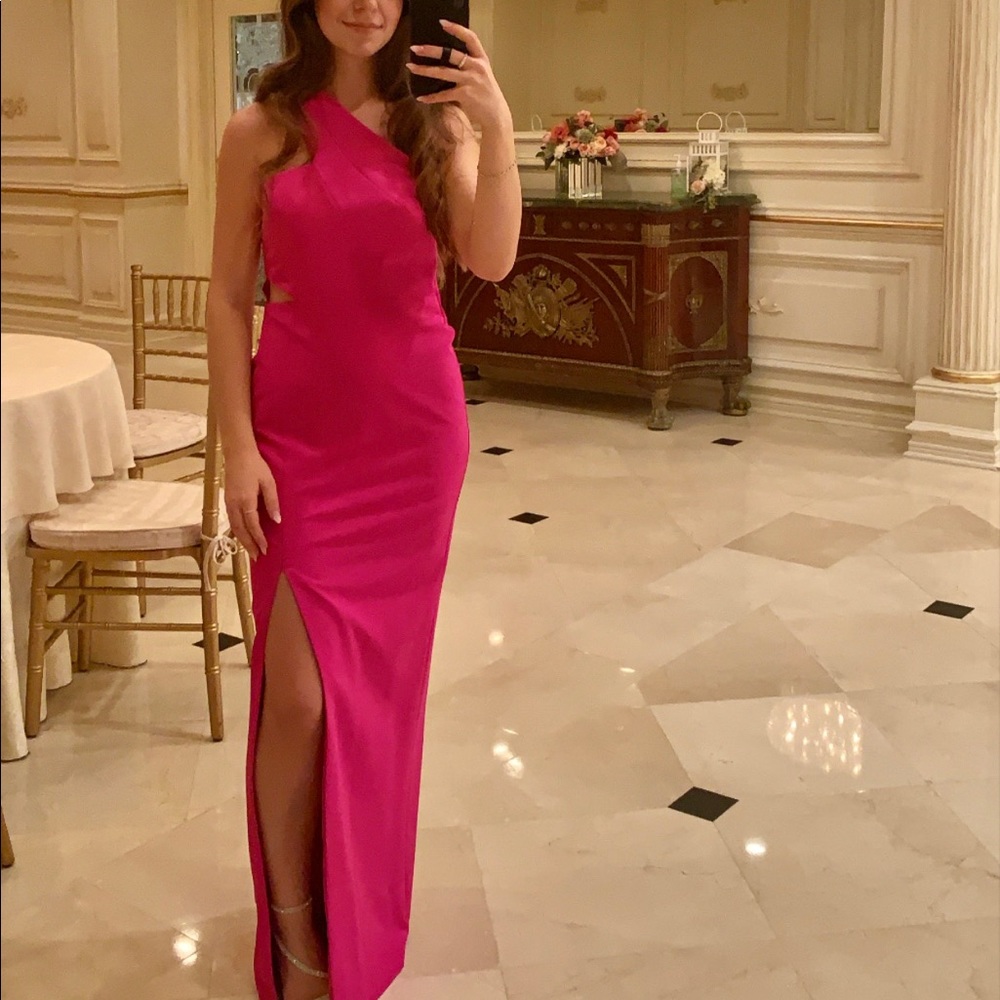 Hot Pink Maxi Dress
